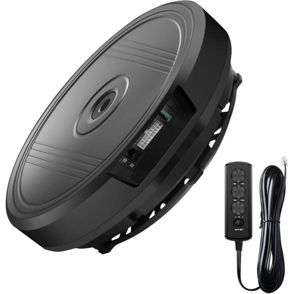Junsun 800W 12" Car Subwoofer with Spare Tire Anti-Theft Design, Deep Bass, - Picture 3 of 9